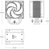 Arctic CPU køler Hvid
