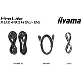 iiyama LED-skærm Sort (mat)