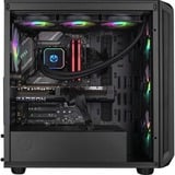 ALTERNATE Gaming PC Sort/gennemsigtig