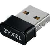 Zyxel NWD6602 WLAN 1167 Mbit/s, Wi-Fi-adapter Trådløs, USB Type-A, WLAN, Wi-Fi 5 (802.11ac), 1167 Mbit/s, Sort