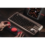 8BitDo Gaming-tastatur Beige/Sort, Kailh Box White V2