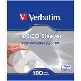 Verbatim CD / DVD-opbevaring Hvid/gennemsigtig