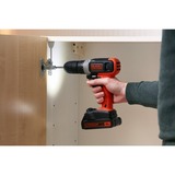 BLACK+DECKER Bore-/ skruemaskine Orange/Sort