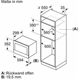 Bosch Mikrobølgeovn Sort