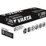 VARTA -V386 Husholdningsbatterier Sølv, Engangsbatteri, Alkaline, 1,55 V, 105 mAh, 11,6 mm, 11,6 mm