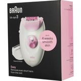 Braun Epilator Hvid/Lilla