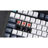 Keychron Gaming-tastatur Sort/multi-coloured, DE-layout, Gateron Jupiter Red