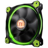 Thermaltake Riing 14 Computerkabinet Ventilator 14 cm Sort, Grøn, Sag fan Sort/Grøn, Ventilator, 14 cm, 1400 rpm, 28,1 dB, 51,15 kubikfod/min., Sort, Grøn