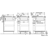 Bosch PKM845F11E kogeplade Sort Indbygget Zone induktionskogeplade 4 zone(s), Separat komfur Sort/rustfrit stål, Sort, Indbygget, Zone induktionskogeplade, Keramisk, 4 zone(s), 4 zone(s)