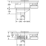 Bosch PKM845F11E kogeplade Sort Indbygget Zone induktionskogeplade 4 zone(s), Separat komfur Sort/rustfrit stål, Sort, Indbygget, Zone induktionskogeplade, Keramisk, 4 zone(s), 4 zone(s)