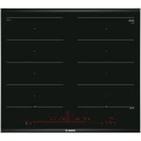 Bosch PXX675DC1E kogeplade Sort, Rustfrit stål Indbygget Zone induktionskogeplade 4 zone(s), Separat komfur Sort, Sort, Rustfrit stål, Indbygget, Zone induktionskogeplade, Keramisk, 4 zone(s), 4 zone(s)