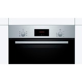 Bosch Serie 2 HBF133BR0 ovn 66 L A Sort, Rustfrit stål Sort/rustfrit stål, Medium, Elektrisk ovn, 66 L, 66 L, 50 - 275 °C, 275 °C