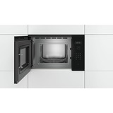 Bosch Serie 6 BFL524MB0 mikrobølgeovn Indbygget Solo mikroovn 20 L 800 W Sort Sort, Indbygget, Solo mikroovn, 20 L, 800 W, Dreje, Berøring, Sort