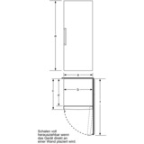 Bosch Serie 6 GSN51AWDV fryser Stående fryser Fritstående 290 L D Hvid, Fryserskab Hvid, 290 L, 22 kg/24t, SN-T, Frostfri system, D, Hvid