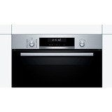 Bosch Serie 6 HBA578BS0 ovn 71 L A Rustfrit stål rustfrit stål, Medium, Elektrisk ovn, 71 L, 71 L, 30 - 275 °C, 275 °C