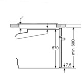 Bosch Serie 6 HBG579BS0 ovn 71 L A Sort, Rustfrit stål Sort/rustfrit stål, Medium, Elektrisk ovn, 71 L, 71 L, 30 - 275 °C, 275 °C