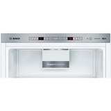 Bosch Serie 6 KGE36AICA køle-/fryseskab Fritstående 308 L C Rustfrit stål, Køleskab / fryser rustfrit stål, 308 L, SN-T, 14 kg/24t, C, Frisk zone, aflukke, Rustfrit stål