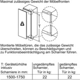 Bosch Serie 6 KIR81AFE0 køleskab Indbygget 319 L E, Full-size refrigerator 319 L, SN-T, 37 dB, E