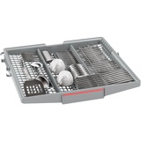 Bosch Serie 6 SMI6ZCS07E opvaskemaskine Delvist indbygget 14 kuverter C rustfrit stål, Delvist indbygget, Fuld størrelse (60 cm), Hvid, Rustfrit stål, Knapper, Berøring, 1,75 m