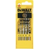 DEWALT DT6956-QZ borehoved 5 stk, Drill bit sæt Boremaskine, 1 cm, 5 stk