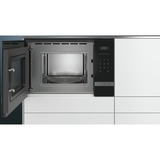 Siemens BF525LMS0 mikrobølgeovn Indbygget Solo mikroovn 20 L 800 W Sort, Rustfrit stål Sort/rustfrit stål, Indbygget, Solo mikroovn, 20 L, 800 W, Knapper, Berøring, Sort, Rustfrit stål