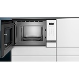 Siemens BF525LMW0 mikrobølgeovn Indbygget Solo mikroovn 20 L 800 W Hvid Hvid/rustfrit stål, Indbygget, Solo mikroovn, 20 L, 800 W, Knapper, Berøring, Hvid