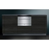 Siemens iQ500 SK75M522EU opvaskemaskine Delvist indbygget 6 kuverter F rustfrit stål, Delvist indbygget, Fuld størrelse (60 cm), Metallic, Metallic, Knapper, 1,75 m