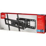 One for all WM 4661 tv-beslag 2,13 m (84") Sort, Wall Mount Sort, 81,3 cm (32"), 2,13 m (84"), 200 x 200 mm, 600 x 400 mm, 0 - 20°, Sort