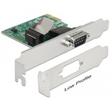 DeLOCK 89948 interface-kort/adapter Intern RS-232 PCIe, RS-232, Grøn, Kina, ASIX AX99100, 256 B