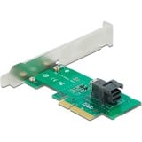 DeLOCK 90437 interface-kort/adapter, Interface card PCIe, Lavprofil, PCIe 4.0, 5 - 50 °C, -25 - 70 °C, 15 - 90%