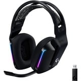 Logitech G733 Headset Sort, Gaming headset Sort, Headset, Headset, Spil, Sort, Binaural, Dreje