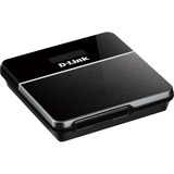 D-Link DWR-932 trådløs router 4G Sort, WIRELESS LTE router Wi-Fi 4 (802.11n), 3G, 4G, 4G, Sort, Bærbar router