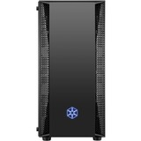 SilverStone FARA B1 RGB Tower Sort, Towerkabinet Sort, Tower, PC, Sort, ATX, micro ATX, Mini-ITX, Plast, Stål, Hærdet glas, Blå, Grøn, Rød