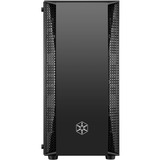 SilverStone FARA B1 RGB Tower Sort, Towerkabinet Sort, Tower, PC, Sort, ATX, micro ATX, Mini-ITX, Plast, Stål, Hærdet glas, Blå, Grøn, Rød