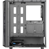 SilverStone FARA B1 RGB Tower Sort, Towerkabinet Sort, Tower, PC, Sort, ATX, micro ATX, Mini-ITX, Plast, Stål, Hærdet glas, Blå, Grøn, Rød