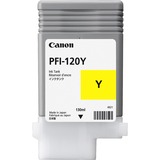 Canon PFI-120Y blækpatron 1 stk Original Gul Gul, Pigmentbaseret blæk, 130 ml, 1 stk, Enkelt pakke