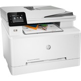 Color LaserJet Pro MFP M283fdw, Print, kopiering, scanning, fax, Udskrivning via USB på forsiden; Scan til e-mail; Udskrivning på begge sider; 50-arks ukrøllet ADF, Multifunktionsprinter