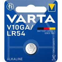 VARTA -V10GA Husholdningsbatterier Engangsbatteri, LR54, Alkaline, 1,5 V, 1 stk, Metallic