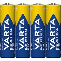 VARTA LR6 4-SP Industrial Engangsbatteri AA Alkaline Engangsbatteri, AA, Alkaline, 1,5 V, 4 stk, Blå