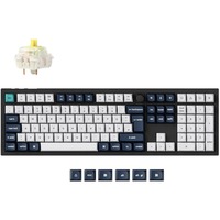 Keychron Gaming-tastatur Sort/multi-coloured, DE-layout, Gateron Jupiter Banana