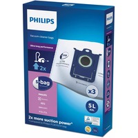 Philips s-bag 3 x støvsugerposer Syntetisk, 5 L, FC8200- FC8219, FC8380 - FC8399, FC8400 - FC8499, FC8600 - FC8649, FC9000 - FC9099, FC9100 -..., 3 stk