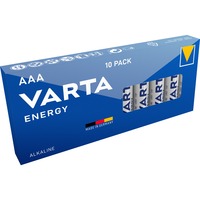 VARTA 10x AAA 4103 Engangsbatteri Alkaline Engangsbatteri, AAA, Alkaline, 1,5 V, 10 stk, Blå