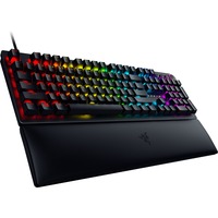 Razer RZ03-03931000-R3G1 tastatur USB QWERTZ Tysk Sort, Gaming-tastatur Sort, DE-layout, Razer Clicky Optisk (Lilla), Fuld størrelse (100 %), USB, Mekanisk, QWERTZ, RGB LED, Sort