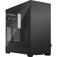 Fractal Design Pop Silent Tower Sort, Towerkabinet Sort, Tower, PC, Sort, ATX, micro ATX, Mini-ITX, Stål, Hærdet glas, 17 cm