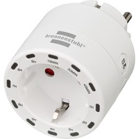 Brennenstuhl Switched stikkontakt Hvid
