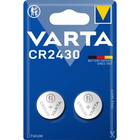 Varta 2x CR2430 Engangsbatteri Lithium Engangsbatteri, CR2430, Lithium, 3 V, 2 stk, 280 mAh