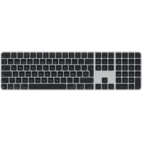 Apple Apple Magic Keyboard TID Num KEY bk ESP Sølv/Sort, ES-layout