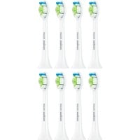 Philips Sonicare 8 stk. soniske standardtandbørstehoveder Sort, 8 stk, Sort, Mellem