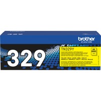 Brother TN-329Y tonerpatron 1 stk Original Gul 6000 Sider, Gul, 1 stk