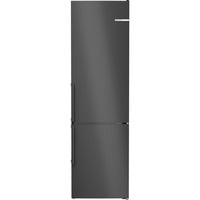 Bosch Serie 4 KGN39VXBT køle-/fryseskab Fritstående 363 L B Sort, Køleskab / fryser rustfrit stål (mørkt), 363 L, SN-T, 10 kg/24t, B, Frisk zone, aflukke, Sort